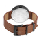 Fashion Luxury Custom Logo Watch With Genuine Leather Strap